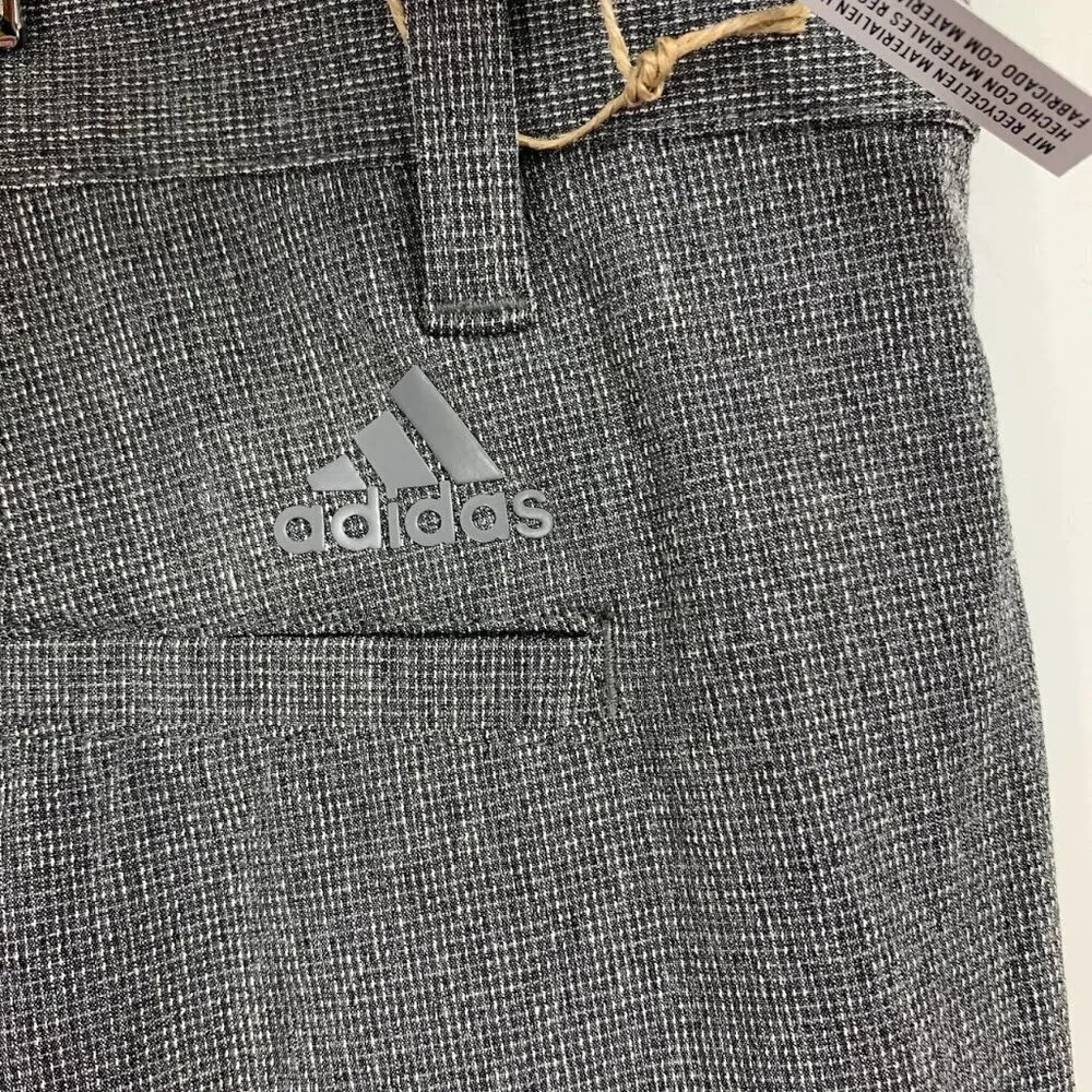 Adidas Men's Crosshatch Golf Stretch Outdoor‎ 9 Inch Inseam Shorts Size 42 NWT
